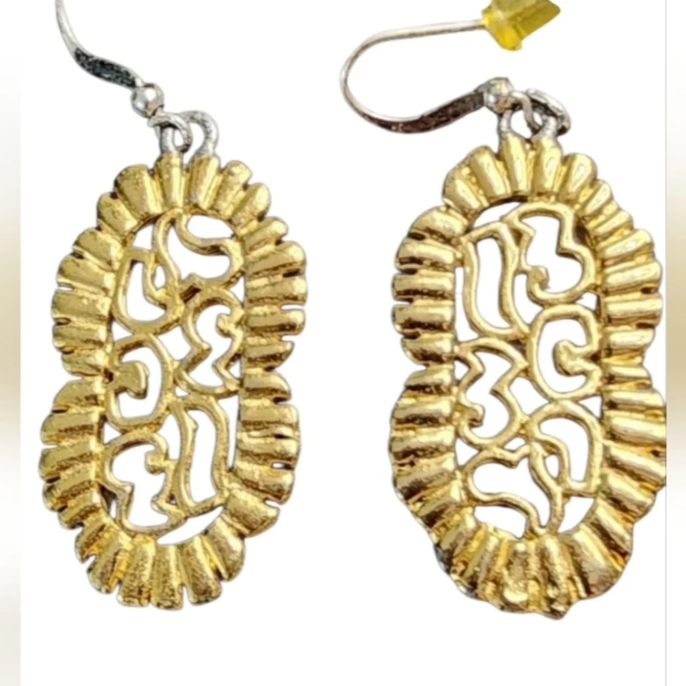 Goldtone Dangle Earrings
